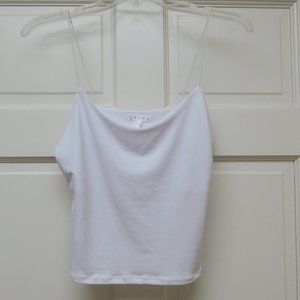 Leith White Camisole Top